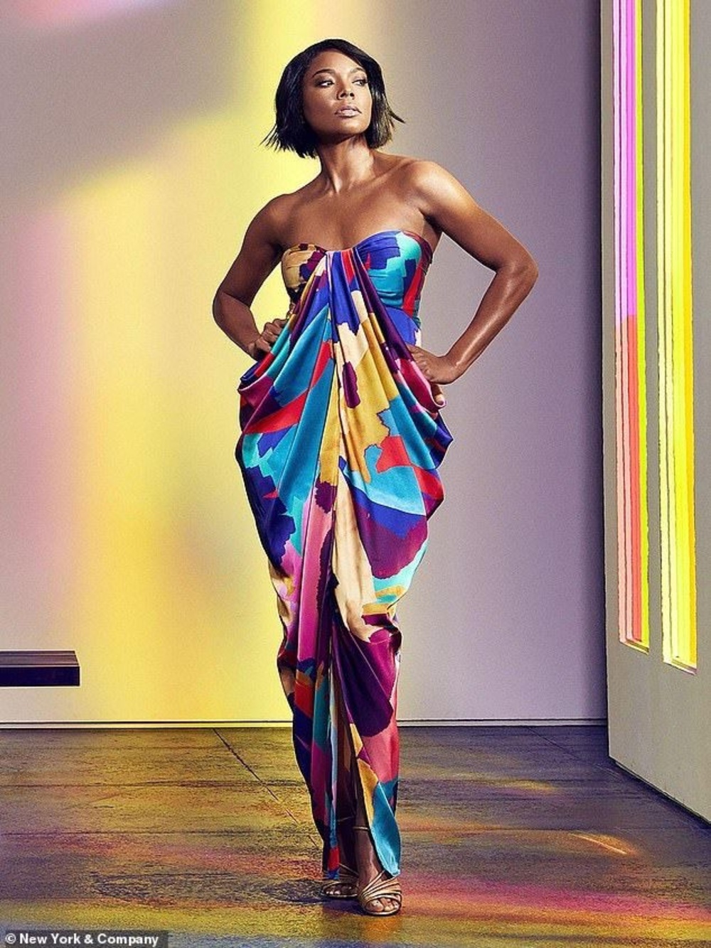 Gabrielle Union New York and Company dress Medium